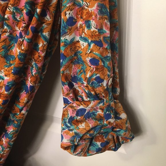 Raga Button Front Shirt Dress 1X - Picture 5 of 7